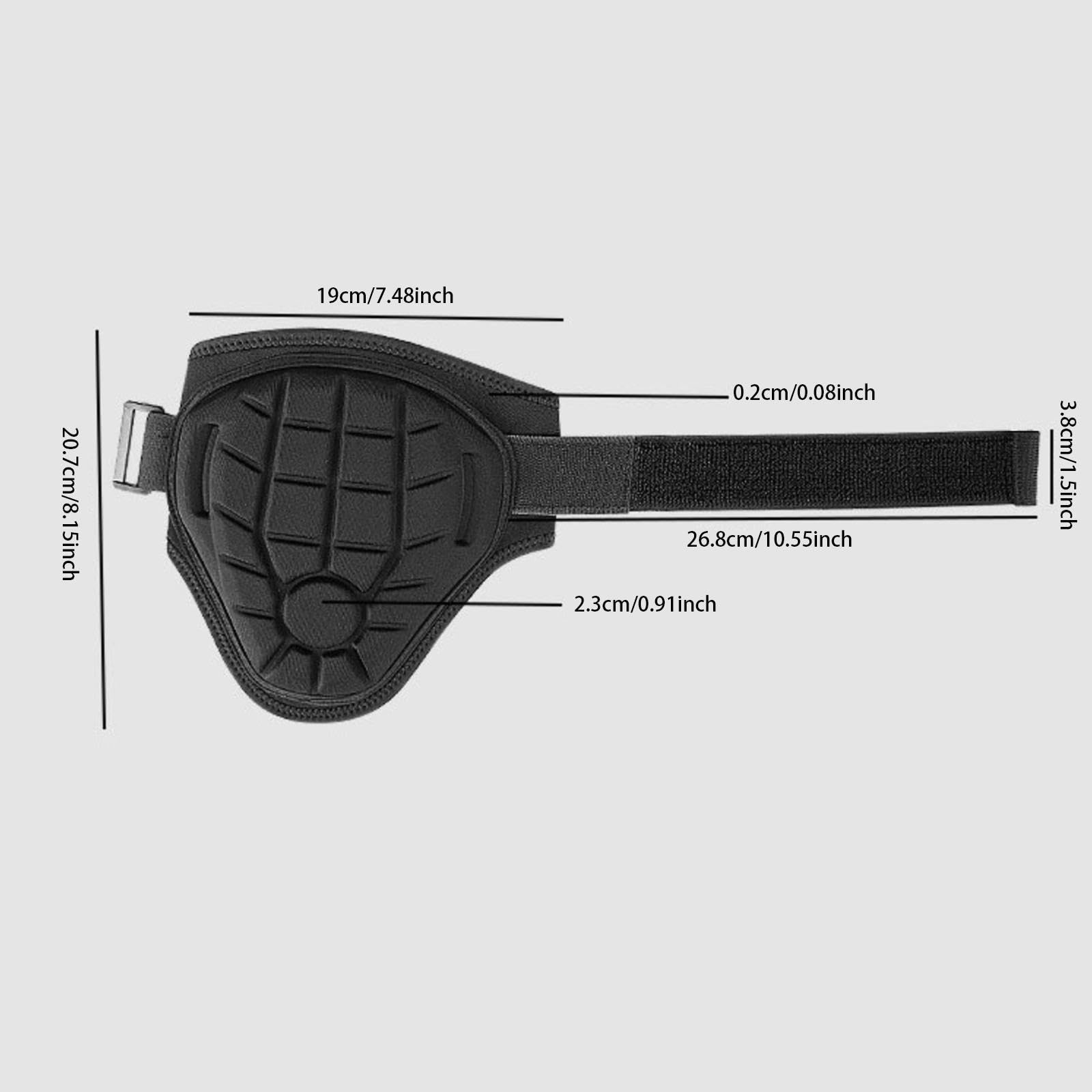Harilla Équipement de Protection de du coude de Baseball avec Sangles réglables pour la Protection des Adultes Compact Eva Elbow Pad Softball
