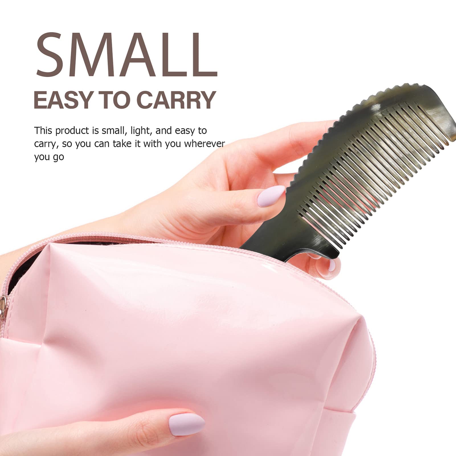 Amazon.co.jp: 牛ホーン櫛水牛の角櫛マッサージコーム頭皮もつれ解除