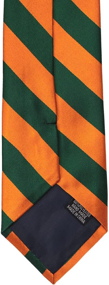 tiemart Men's Striped Tie Standard Length - Image 5