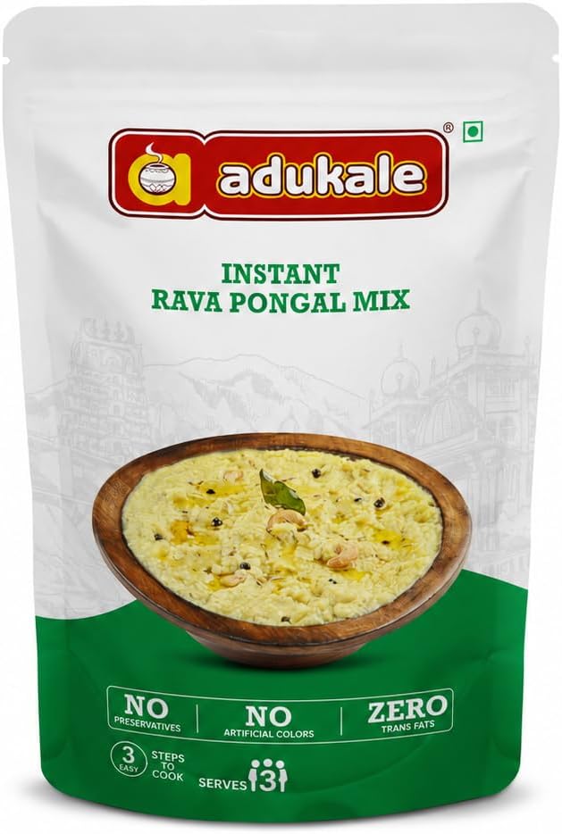 Adukale Rava Khara Pongal Mix, 250 Grams