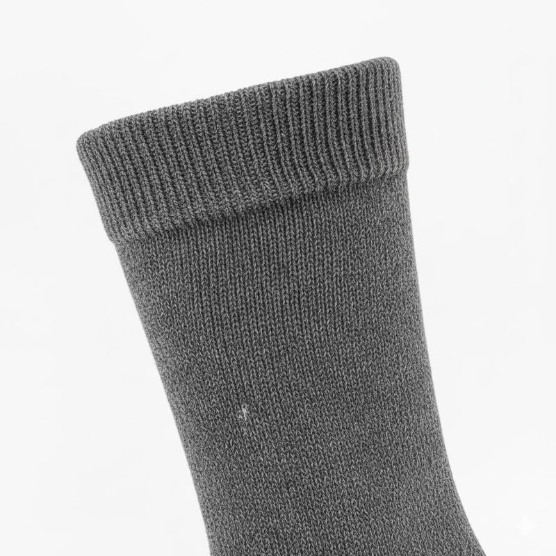 Image of Wens Plain Dark Socks for Girls, Boys, Kids & Men of All Ages (Pack of 3) | Heavy Elastic, Streachable & Comfortable Fit