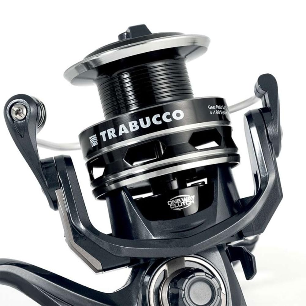Mulinello Trabucco Ryden FA 1500, 2500, 3500, 4500, 6000 Frizione Anteriore Micrometrica – Ideale per Spinning, Feeder, Bolognese, Ledgering, Surfcasting, Pesca da riva e Bolentino medio