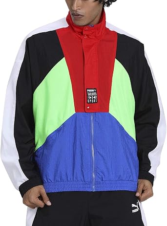 Puma TFS OG Chaqueta de deporte Dazzling Blue: Amazon.es: Ropa