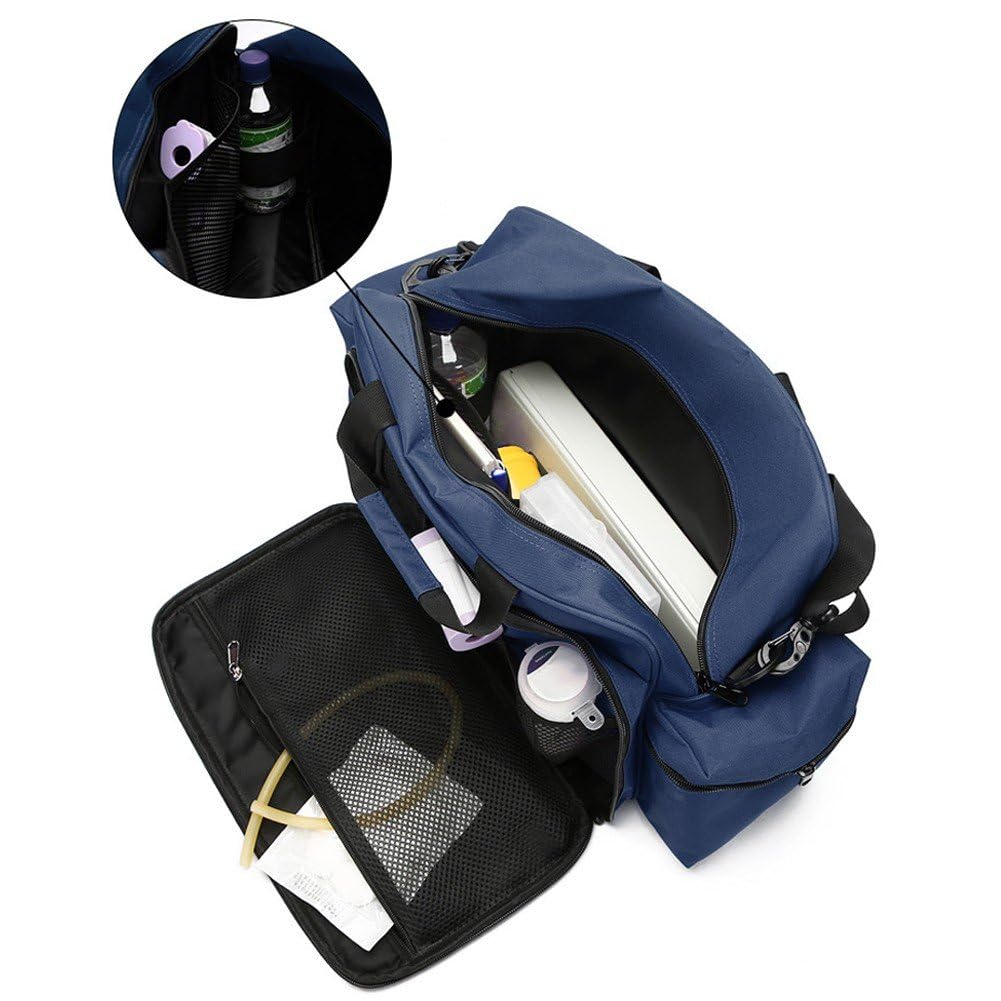 Erste-Hilfe-Rucksack, Große Kapazität, Wasserdicht, Multifunktional, Verstellbaren Schultergurten, Tragbarer Notfallrucksack (leer) Für Wandern Und Outdoor-aktivitäten