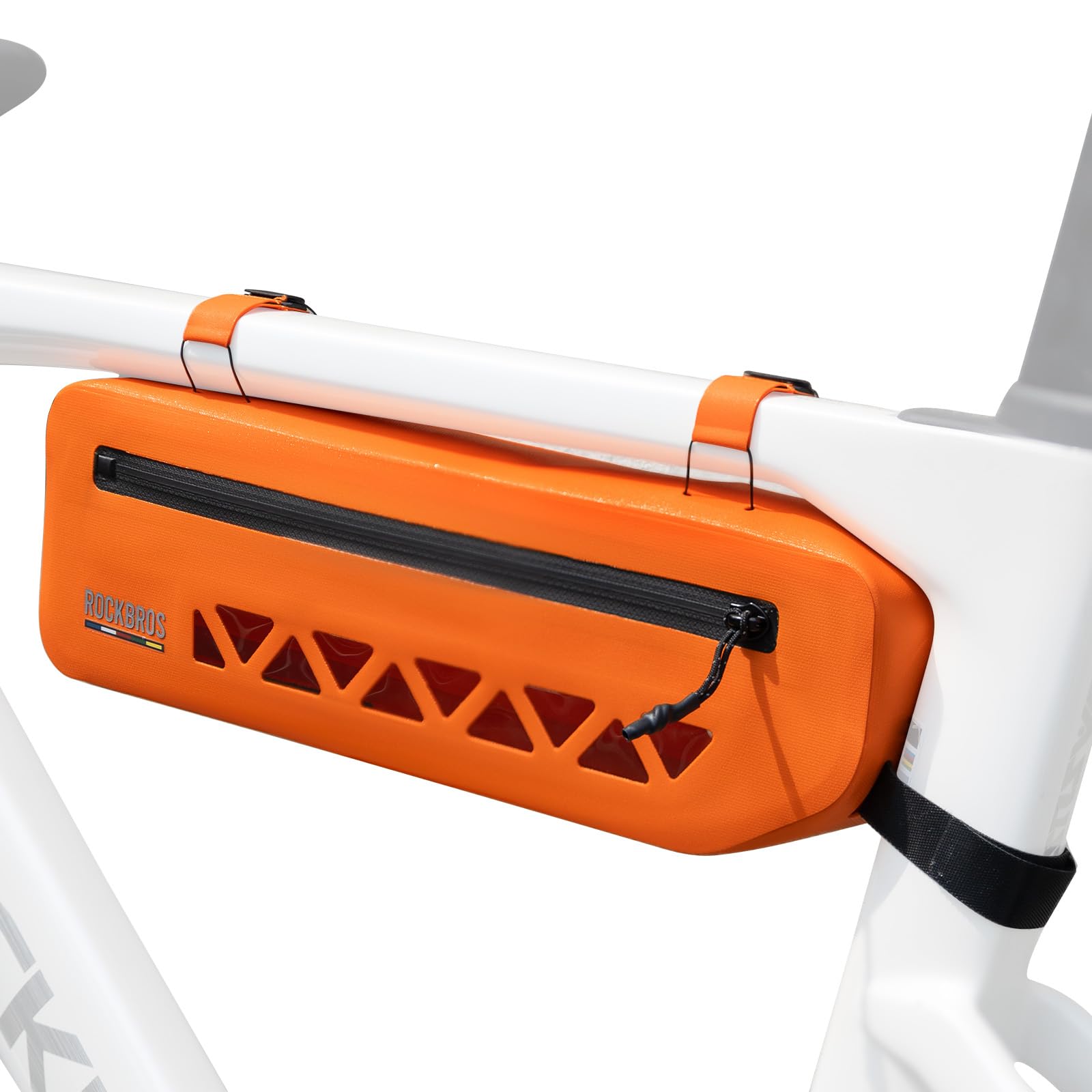 ROCKBROS Road to Sky Borsa Bici Telaio, Borsa Triangolare per Bicicletta, Borsello Impermeabile MTB, Capacità 1,7L, Accessori Bici