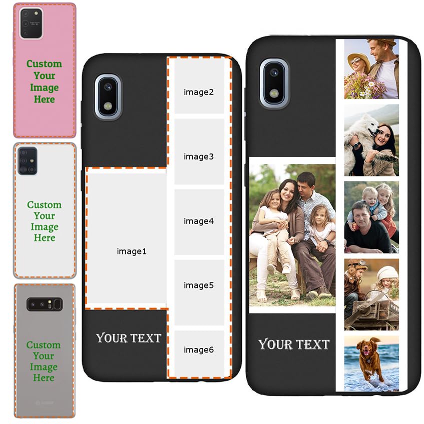 Klsify Custom Case Compatible with Samsung Galaxy A Series A05 04 03 01 02s A15 14 13 12 11 10e 10s A20 30 40 50 60 70 80 90 Personalized Photos