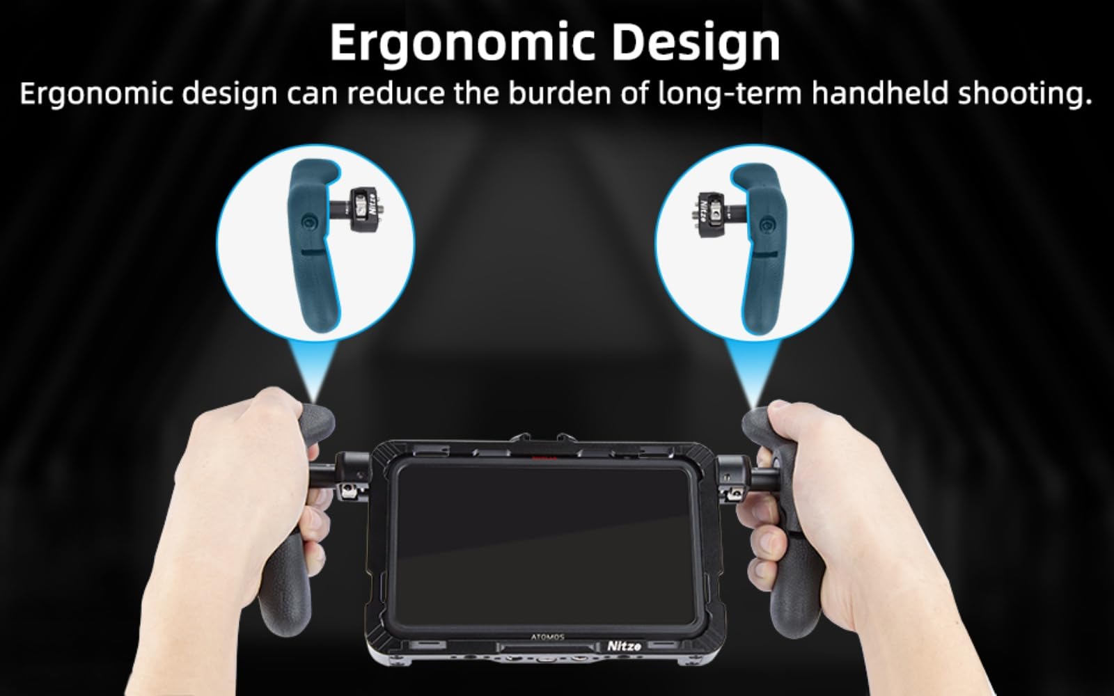 Amazon.co.jp: Nitze サイドハンドルキット PA32D 1/4インチネジと