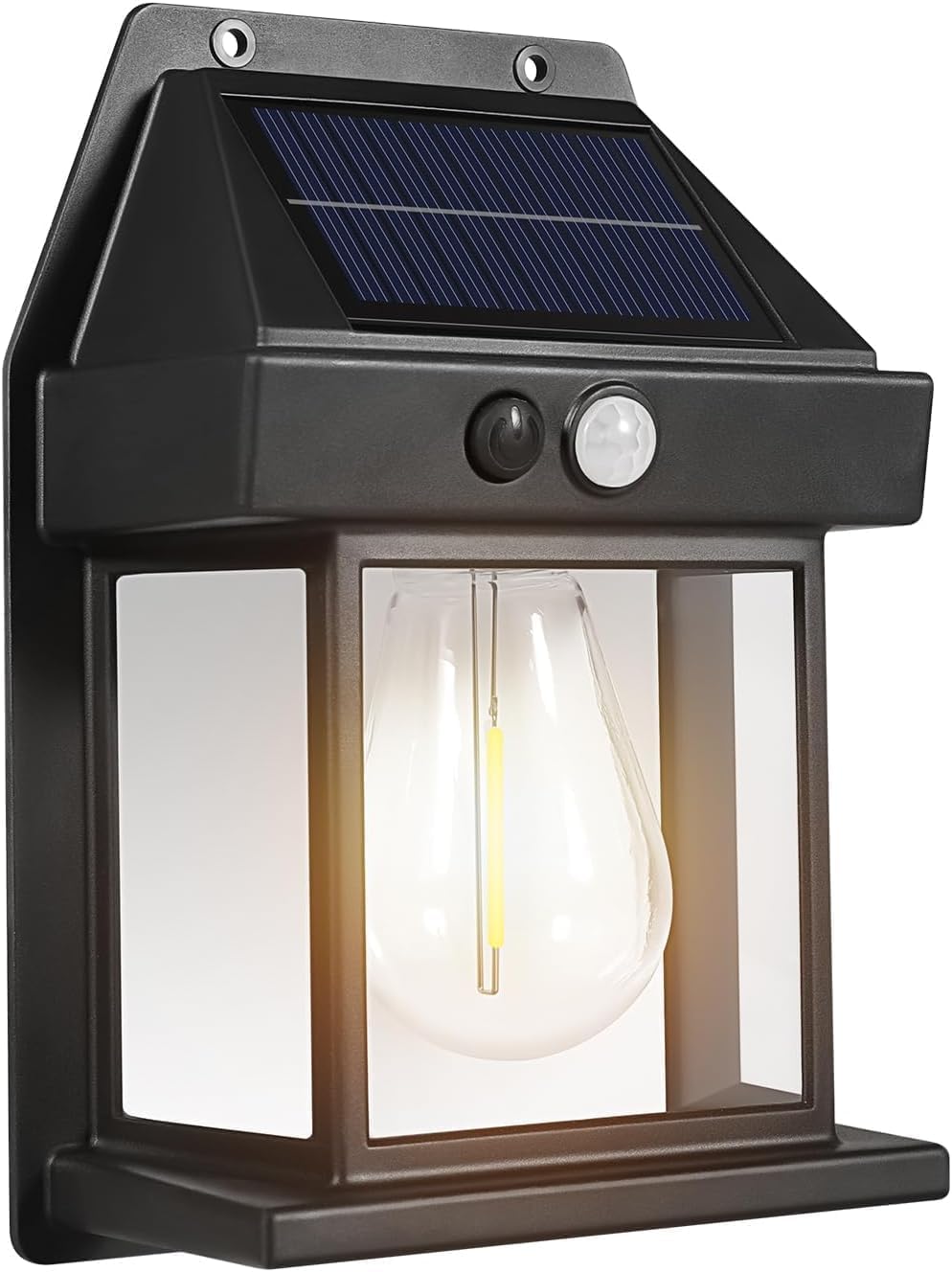 Solar Outdoor Motion Sensor Lights, Wall Sconce, 3 Lighting Modes, Waterproof Security Wall Lantern for Garden, Outdoor Decorative Lamp for Porch, Patio, Garden, Pathway & Yard.-image-42