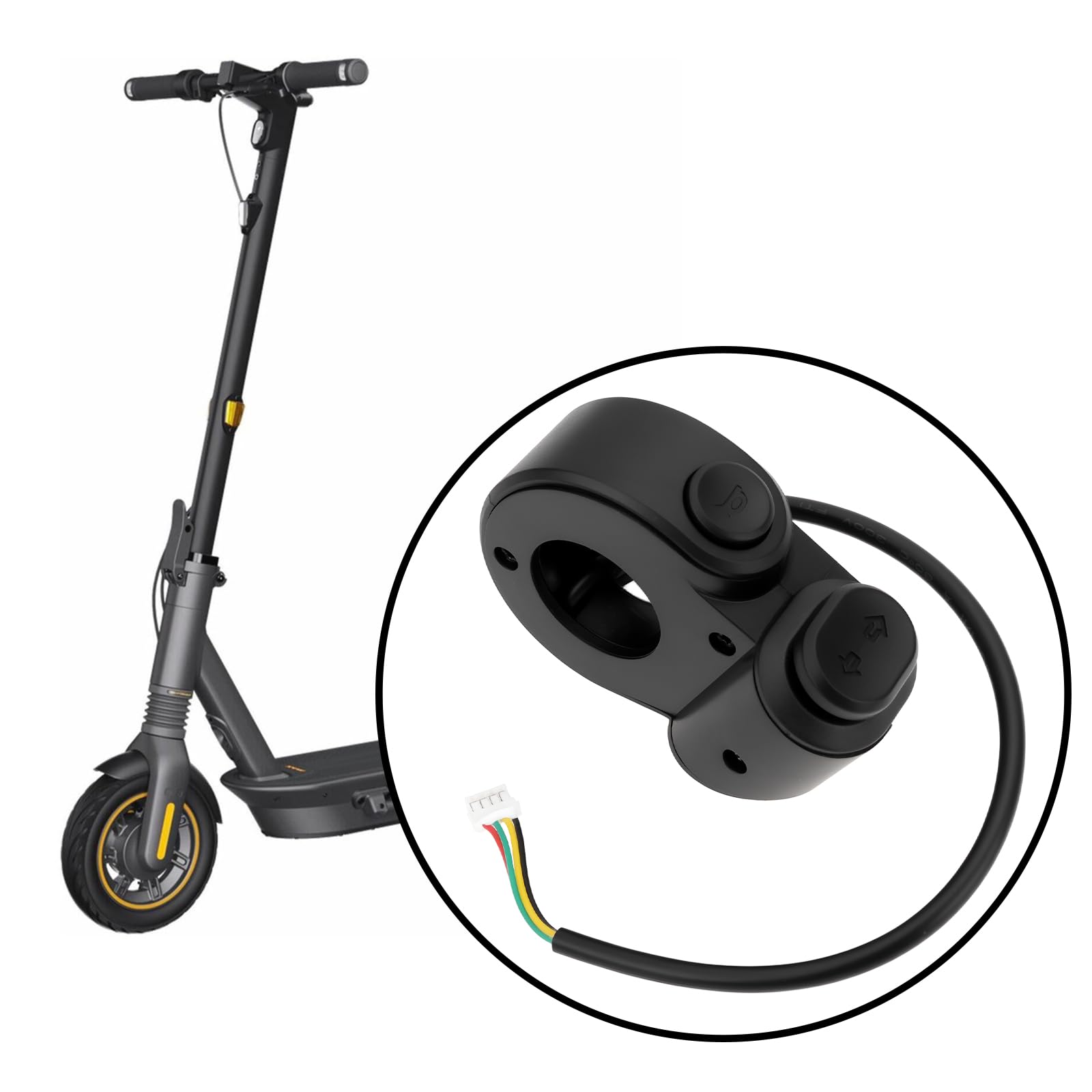 Image secondaire de Interrupteur de Clignotant pour Scooter Segway Ninebot Max G2/G2D/G2E