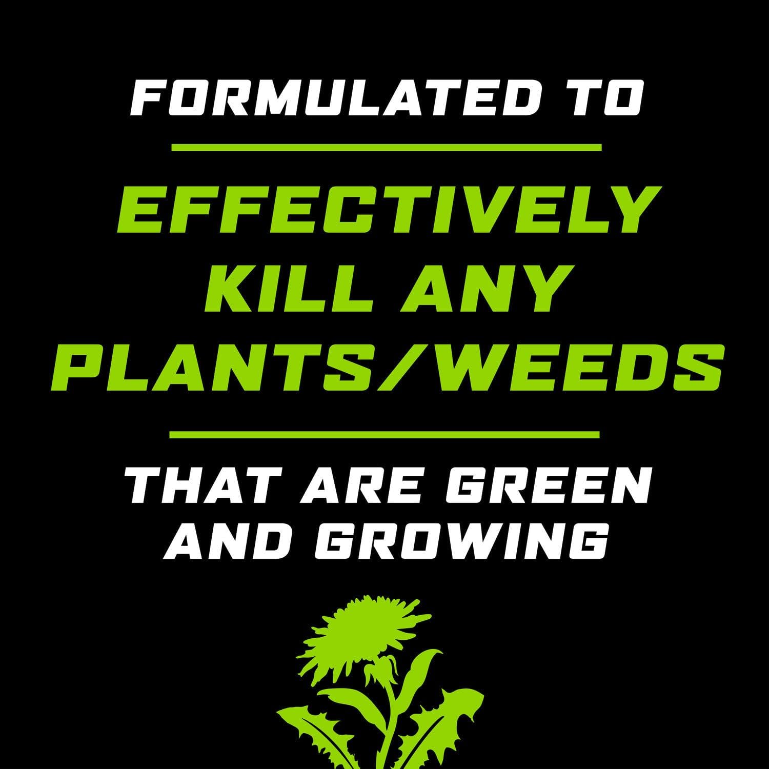 Ortho GroundClear Weed & Grass Killer Ready-to-Use - Grass Weed Killer Spray, Use in Landscape Beds, Around Vegetable Gardens, on Patios & More, Broadleaf Weed Killer, See Results in 15 Minutes, 1 gal