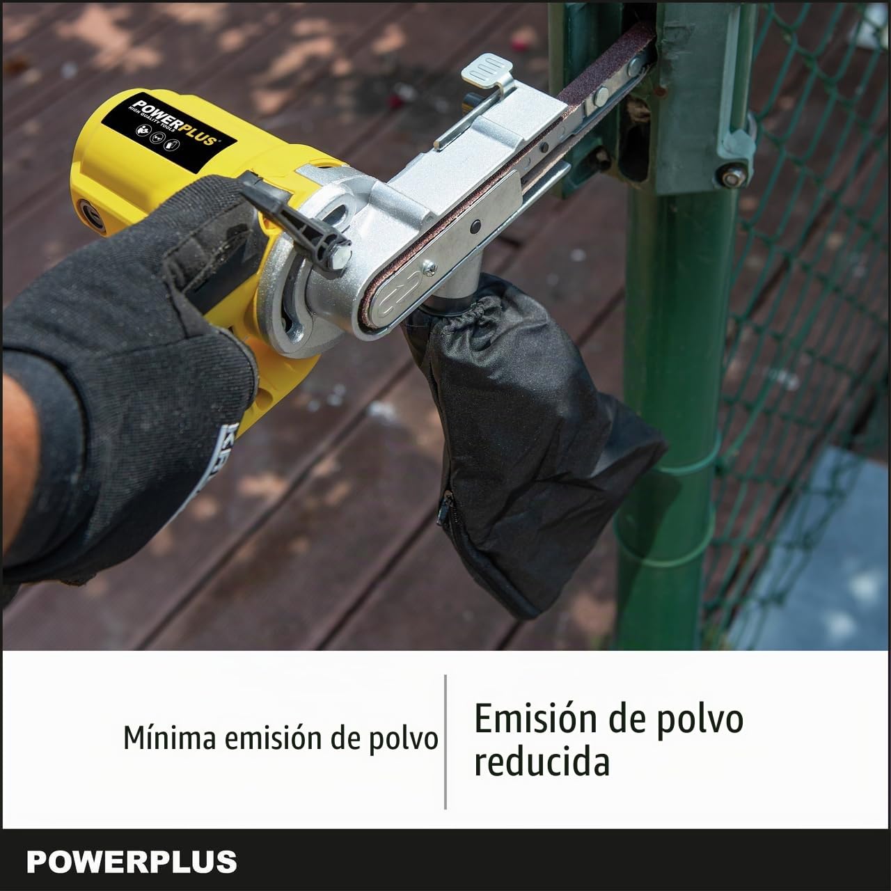 POWERPLUS POWX139 - Lijadora de banda 400w