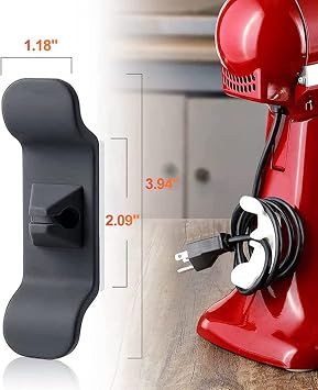 Wire organizers Cord Wrap Cord Holder Cable Organizer Wire Storage wire packs rope Organizer for small appliances for Mixer, Blender, Coffee Maker, Pressure Cooker and Air Fryer (9pcs)