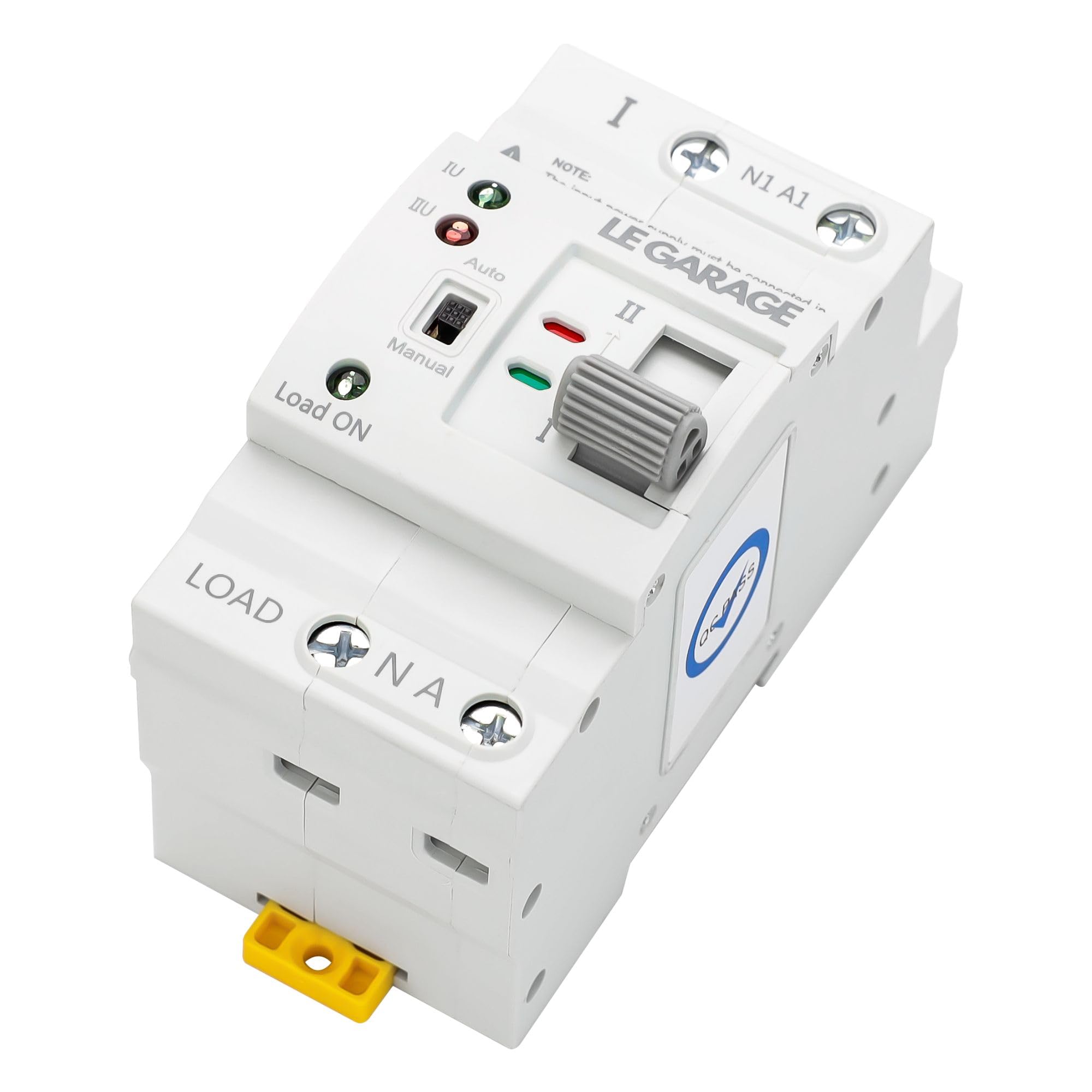 Automatyczny przełącznik transferu 2P 63A - 220V ATS - przełącznik bezprzerwowy - przełącznik elektryczny - automatyczna zmiana sieci generator - ochrona domu i przemysłu