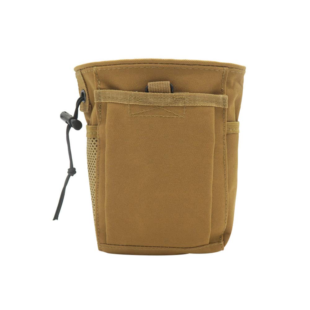 DIYARTS Tactical Waist Bag Multi-Purpose Compact Belt Pouch Nylon Utility Gadget Hanging Bag Pack with Release Strap for Sports Camping Hiking