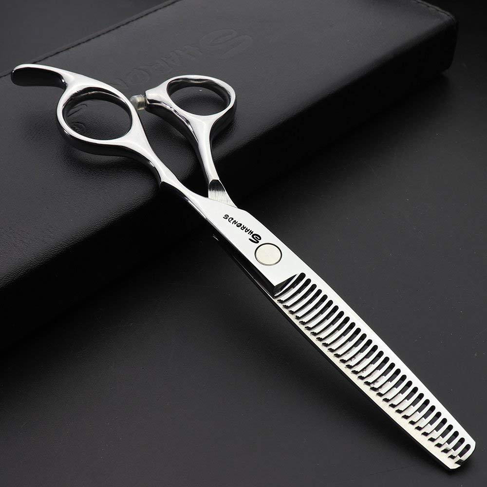 6-inch Ultra-Thin Hair thinning Scissors Personality Design Aesthetic Hair Studio Professional Hairdresser Dedicated thinning Scissors(6-inch thinning Shears-F) - Image 3