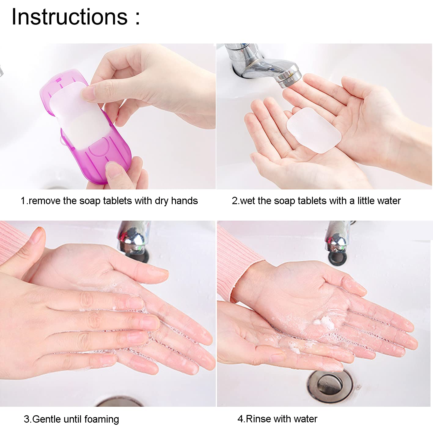 Carta Sapone Portatile - 8 Confezioni Per Viaggi, Campeggio E Escursionismo | Ideale Per Igiene In Movimento - Foto 10