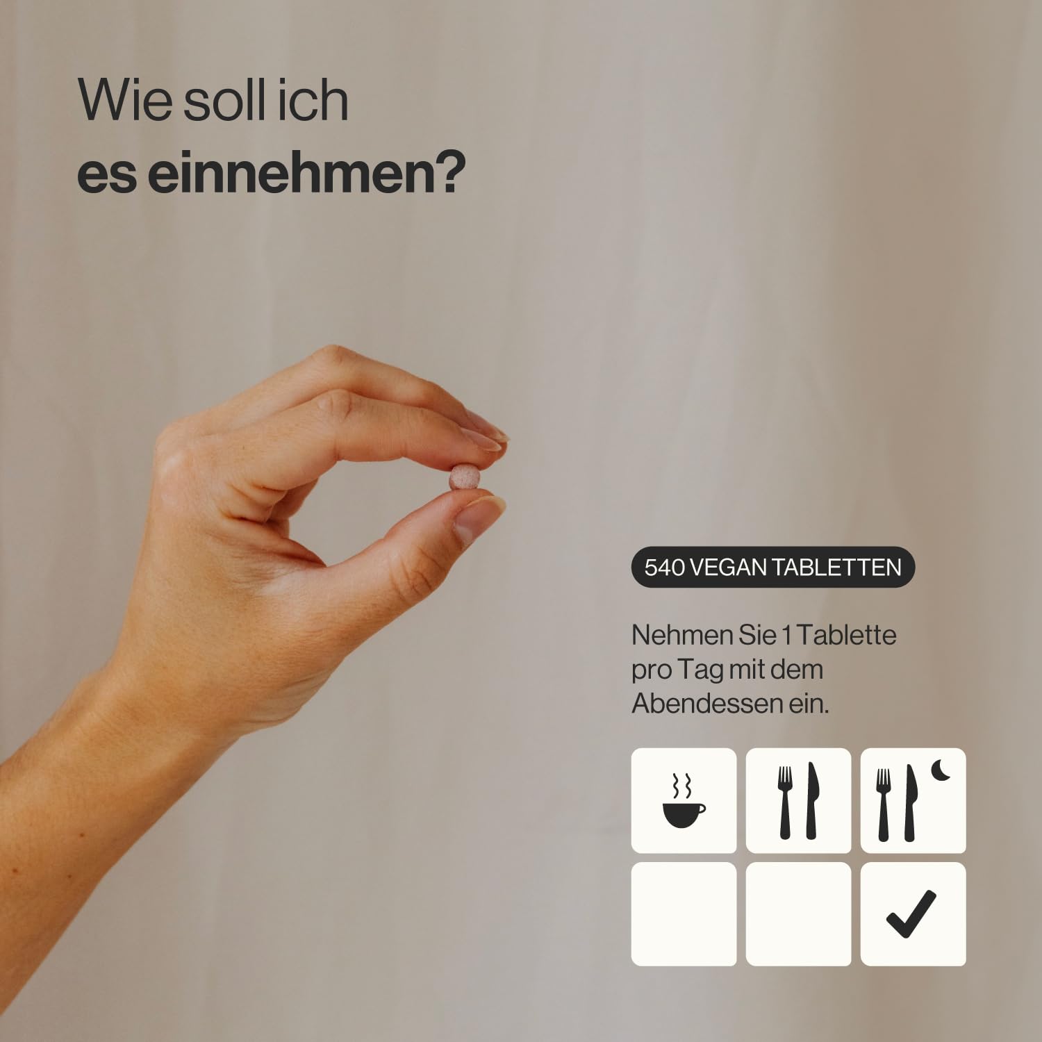 Fermentierter Roter Reis, 540 Tabletten Vegan | Hochdosiert: 2,9 mg Monakolin K, mit 10 mg Coenzym Q10 und Vitamin B3 pro Tablette | Monascus purpureus | Zenement