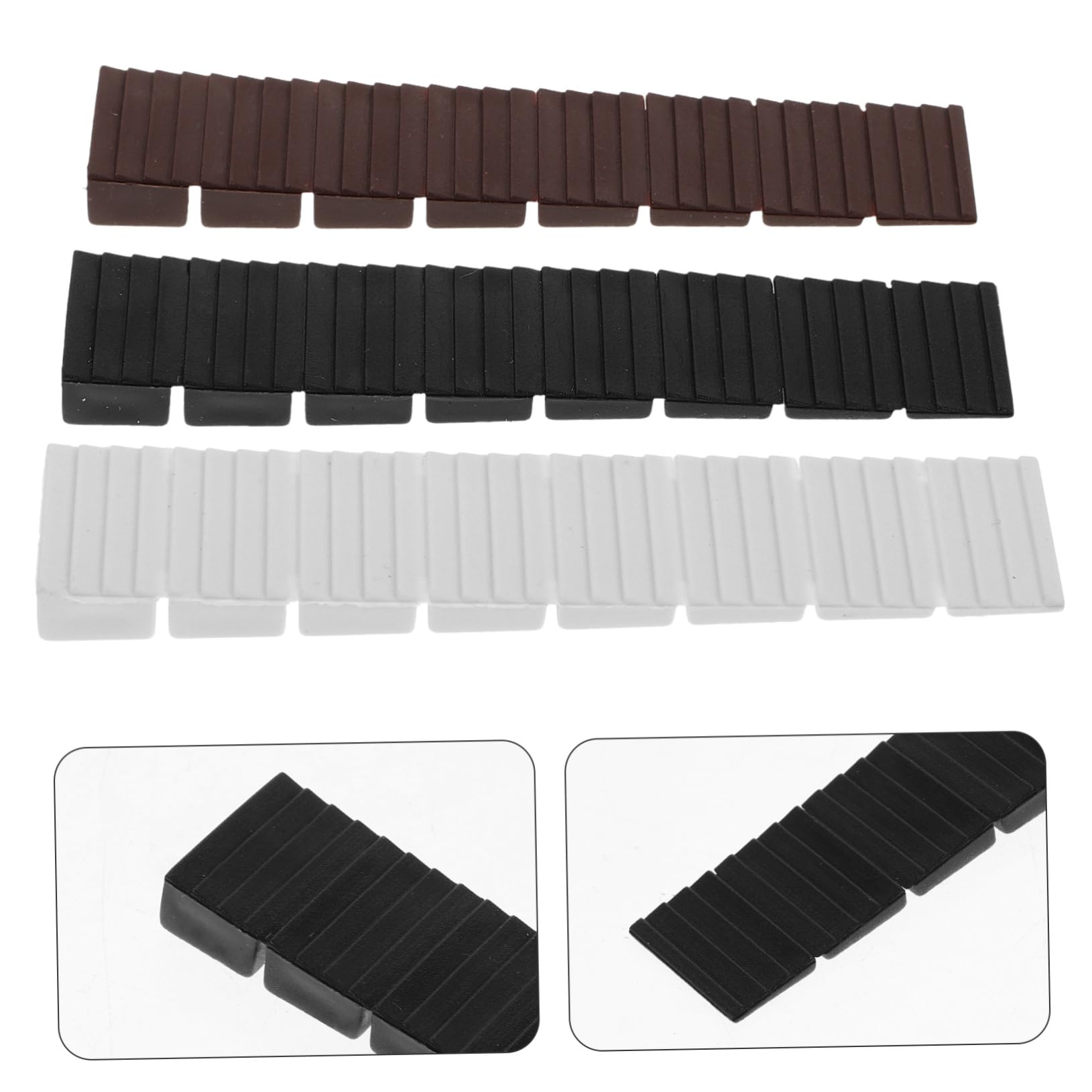 Angoily 288pièces Cales De Nivellement Plastique Lot de Cales Ajustables pour Meubles avec Base Antidérapante pour Équilibrer Armoires Tables Et Électroménagers des Sols Les Rayures
