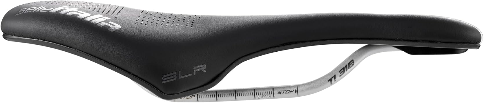 Selle Italia SLR Boost Endurance TI 316 Superflow Road Bike Gravel & Travel Bike Saddle Comfortable with Gel & Superflow Hole TI 316 Frame