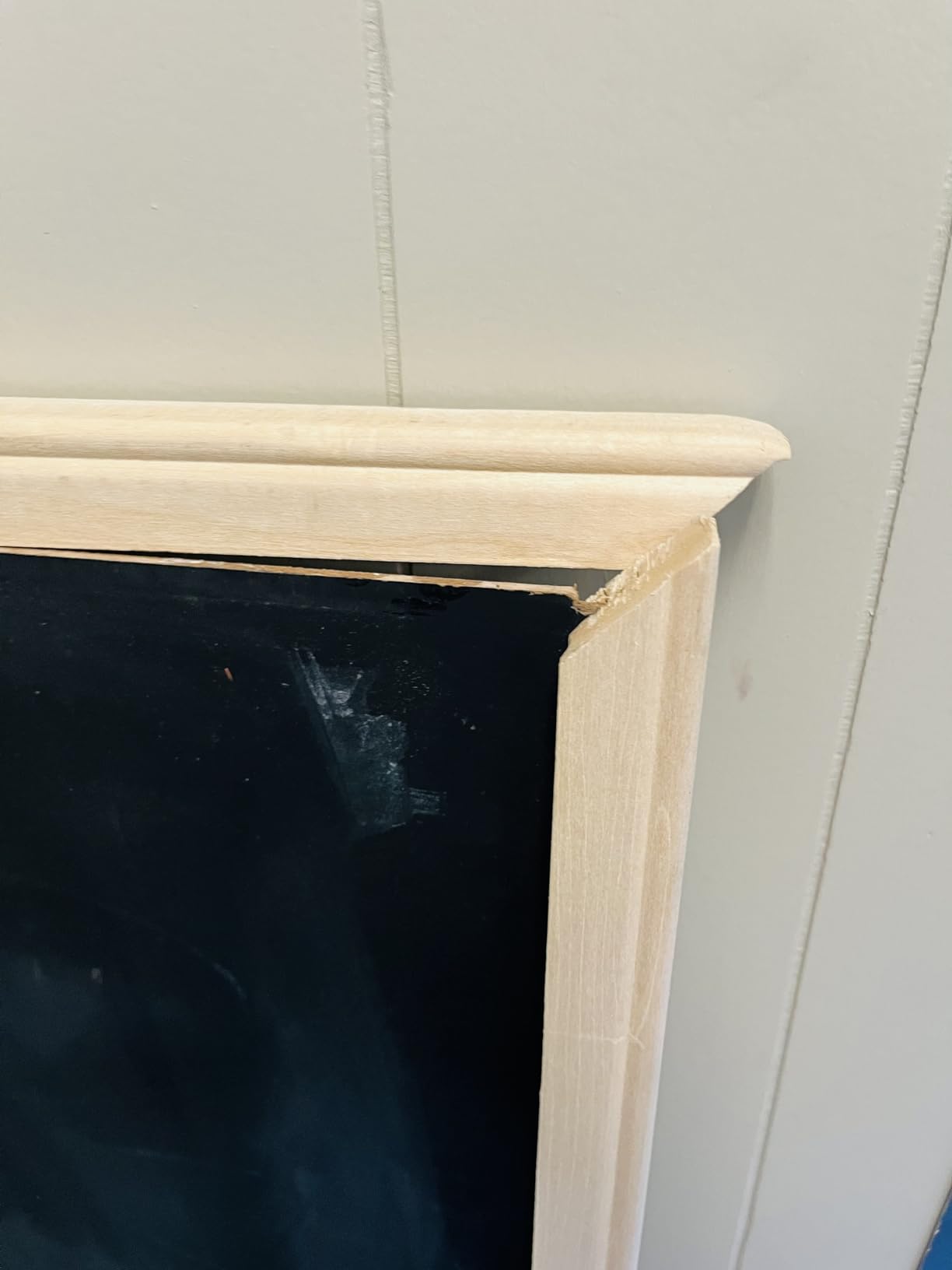 Flipside 36 x 48 Wood Framed Black Chalkboard, 36"" x 48