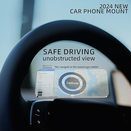 Miniatura 4 de Soporte magnético de teléfono para automóvil 20 imanes fuertes Soporte giratorio de 360 para tablero de instrumentos manos libres Soporte de