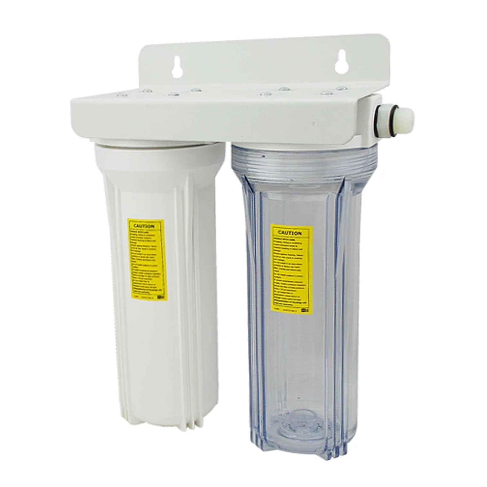 Sistemas de filtrado agua 2 etapas, puerto 1/2", con sedimento PP y carbón activado