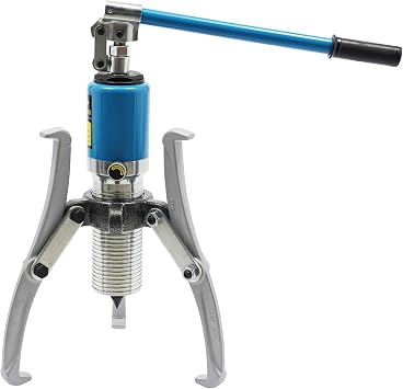 Hydraulic Gear Puller Set,20T Wheel Bearing Puller Kit,2 or 3 Jaws Pulling Separator,360 Rotating Pump Head,Hydraulic Gear Puller Set with Carrying Case,for Disassemble Truck Wheels, Sprockets