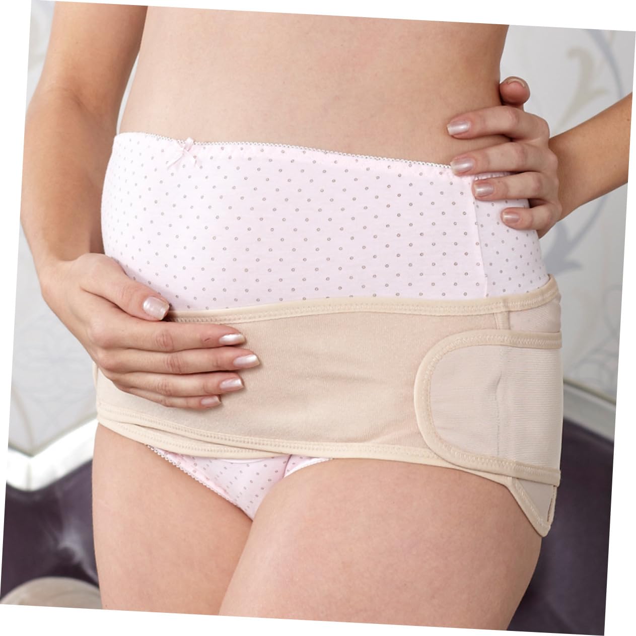 Belly Bands for Pregnant Women Pregnancy Belt for Belly Support 6 Steel Support for Postpartum