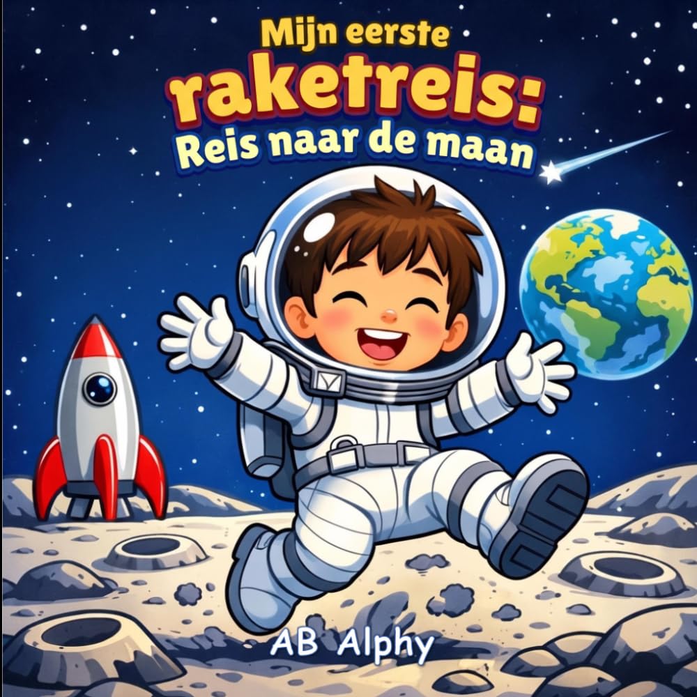 Mijn eerste raketreis: Reis naar de maan: Een magisch maanavontuur voor kleine ontdekkingsreizigers