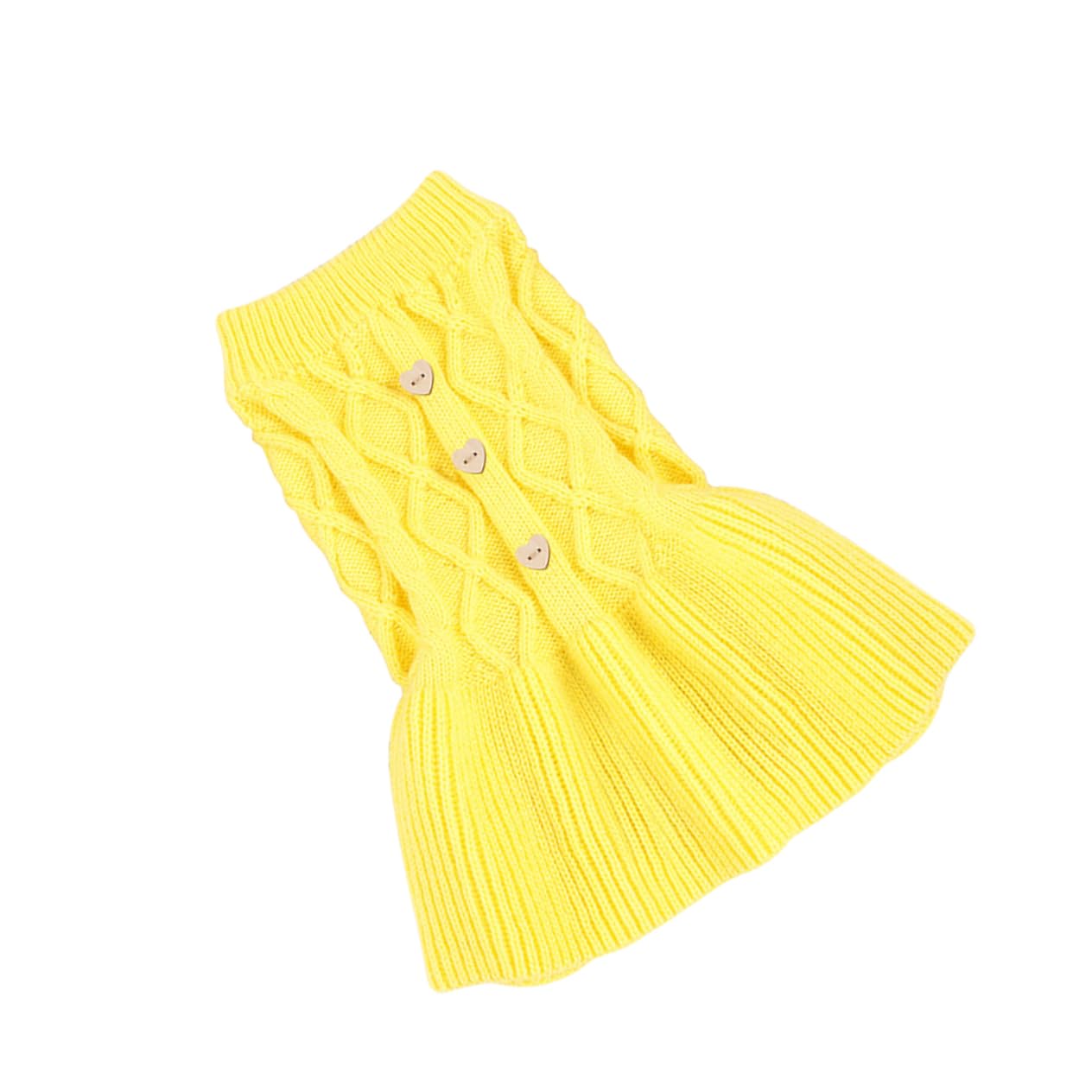 BESPORTBLE 3pièces Pull Printemps pour Chiens Et Vêtement Doublé Laine Design Élégant XXS Jaune