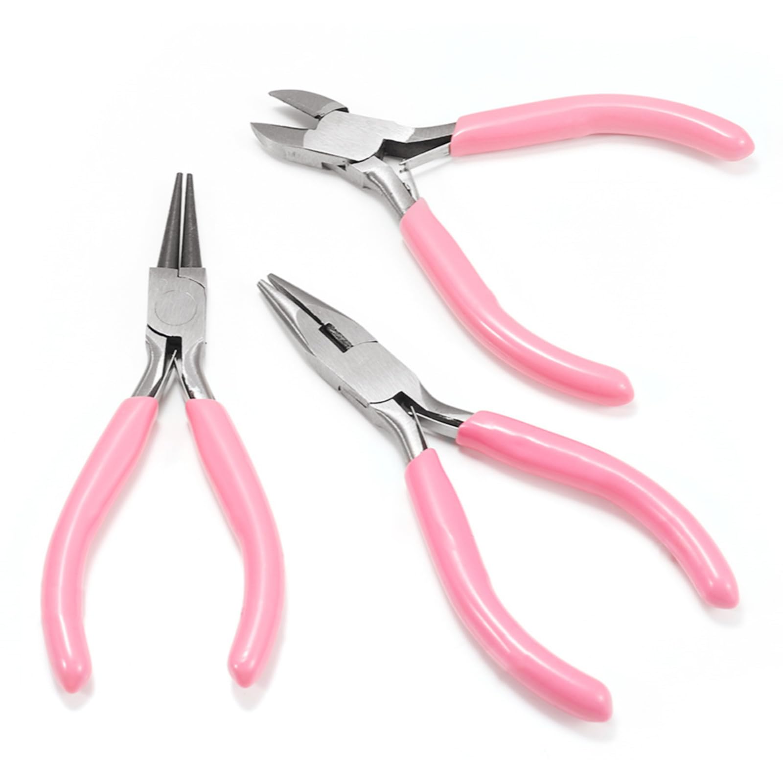 Amazon.co.jp: 手芸用 ペンチ 3点セット 平ヤットコ/丸ヤットコ