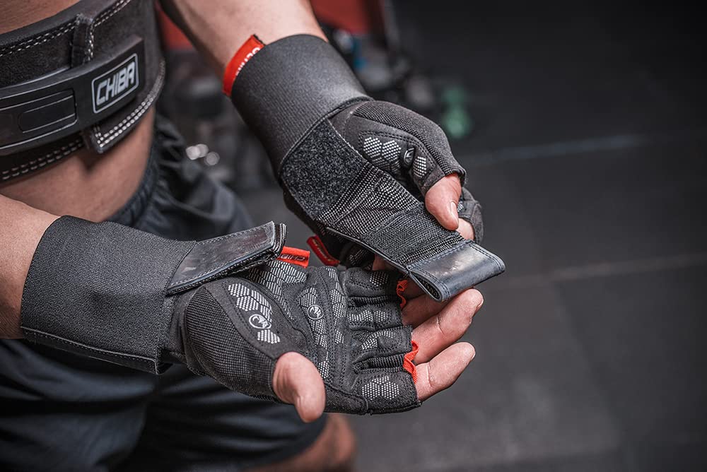 Chiba Unisexe Iron III Gants Black