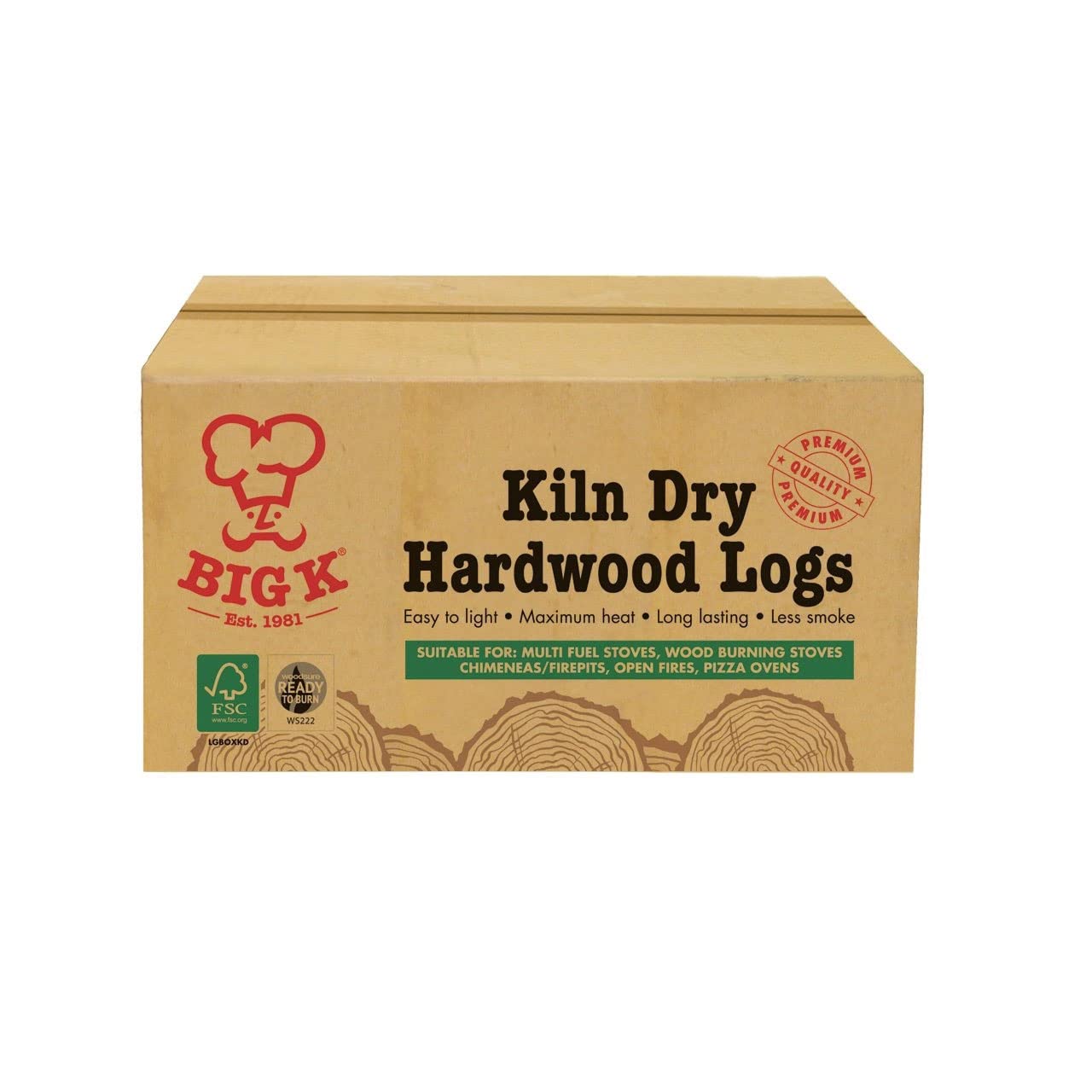 Big K Kiln Dry Hardwood Logs