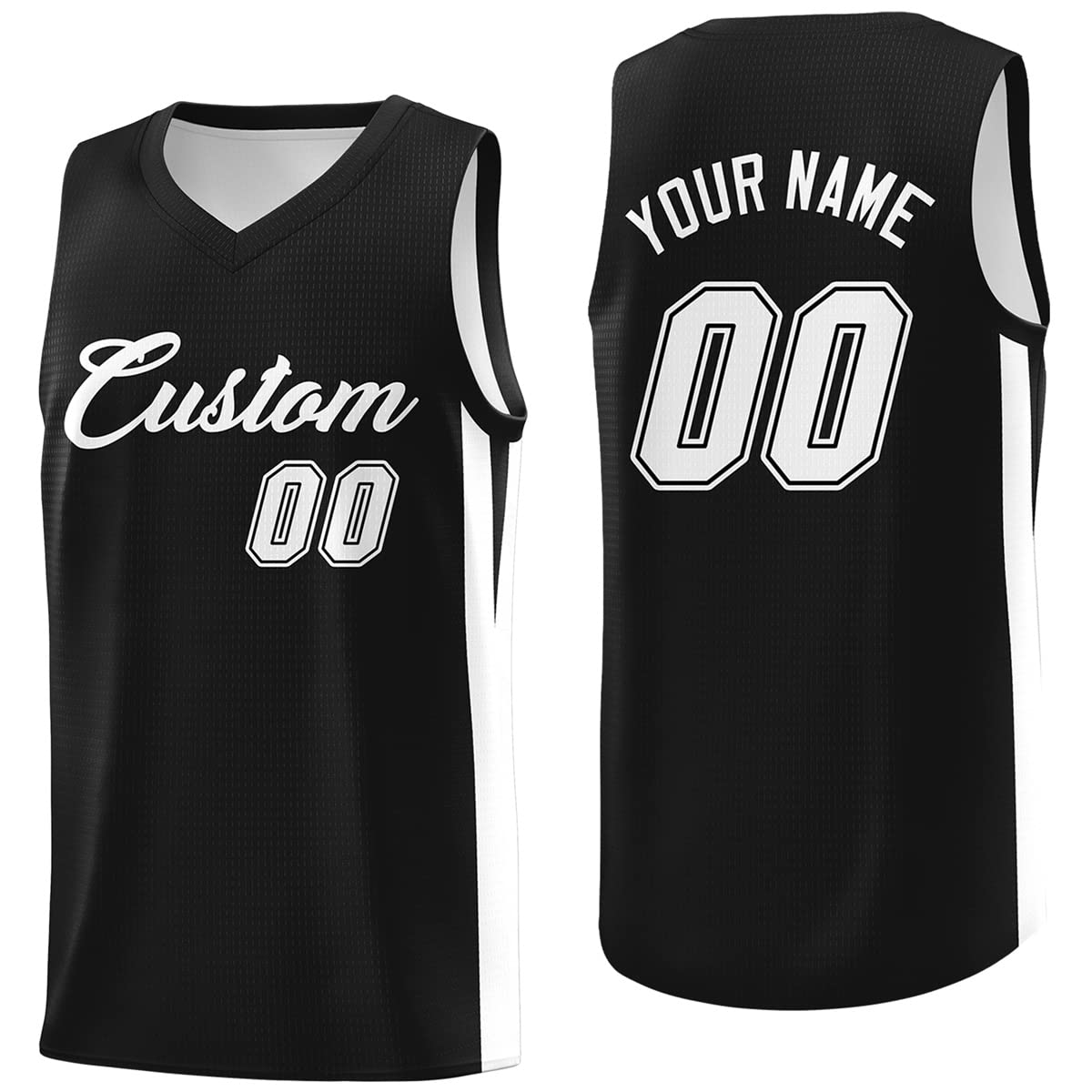 KXK Custom Basketball Jersey, Printed Personalized Name Number for Men Youth
