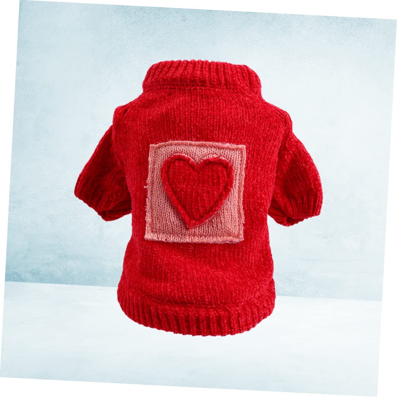 BESPORTBLE Ensemble De 3 Pièces pour Animal De Compagnie Pull Chaud Motif Cœur Manteau pour Chien pour Une Occasion Spéciale