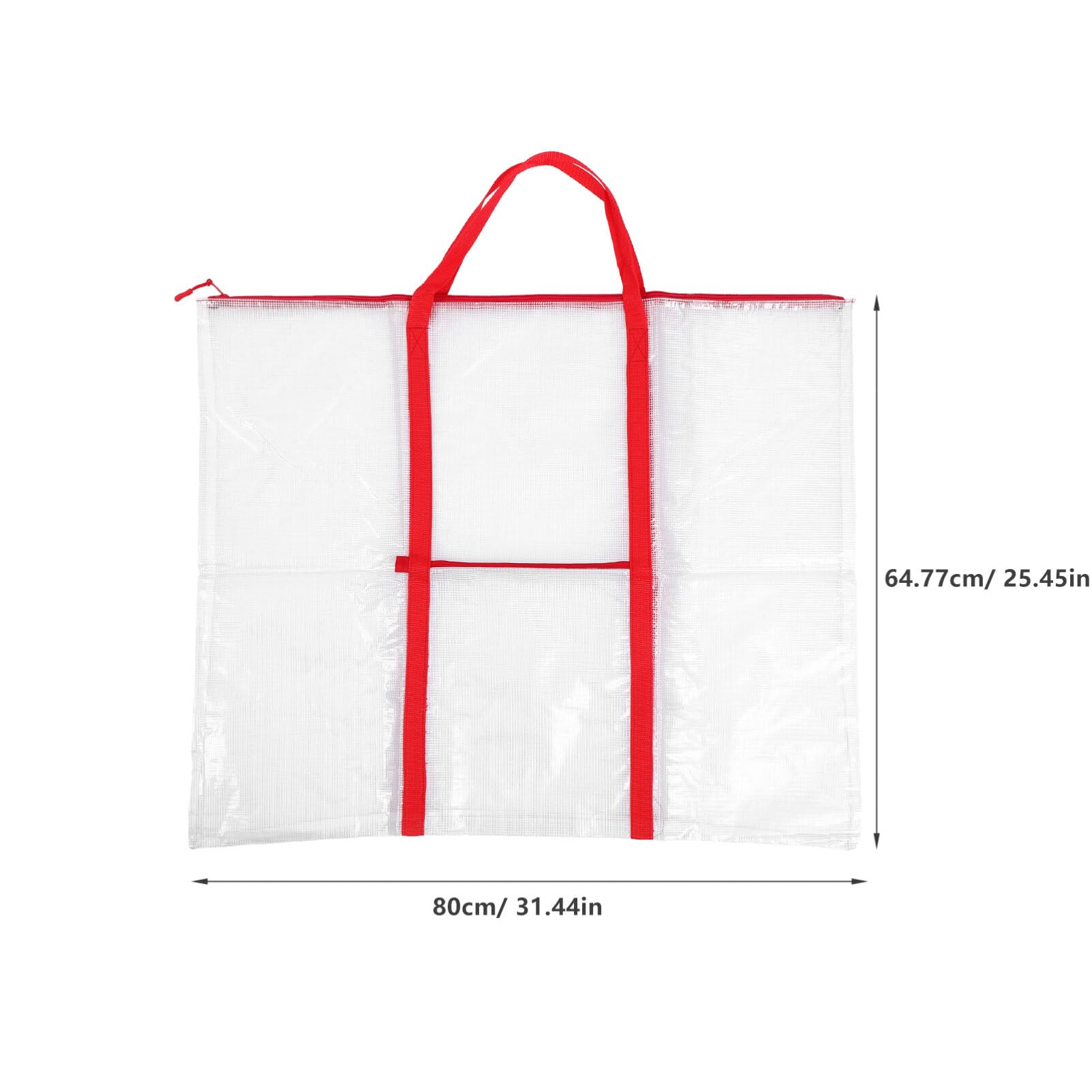 EXCEART Borsa Per Opere Arte Con Zip e Manici Per Poster e Progetti Scolastici Resistente e Riutilizzabile Durevole Per Schizzi All Aperto e Organizzazione