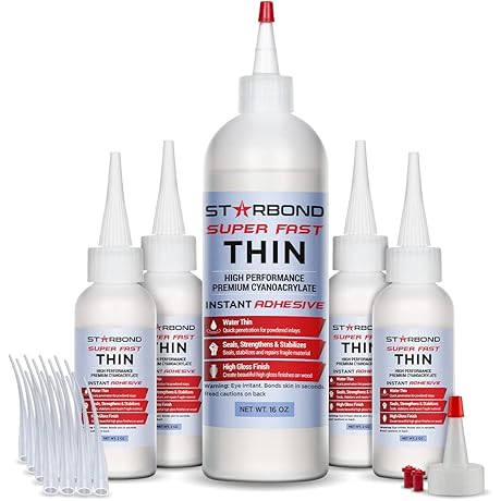 STARBOND Premium Grade Cyanoacrylate (CA) Super Glue: The Ultimate Adhesive for Precision Projects