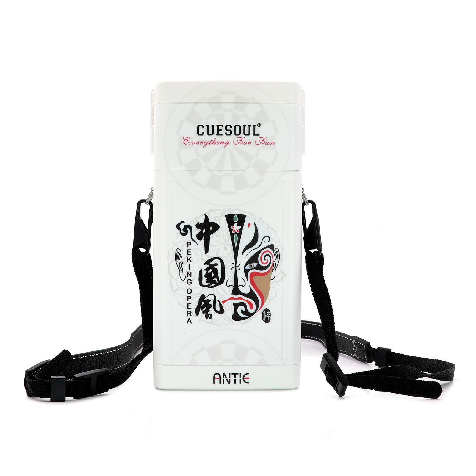 CUESOUL Estuche de dardo Duro Antideslizante, Contiene 6 Dardos con Punta de Acero/Dardos de Punta Suave y Puntas de Dardos adicionales, Ejes y vuelos, Uso Duradero — view 18
