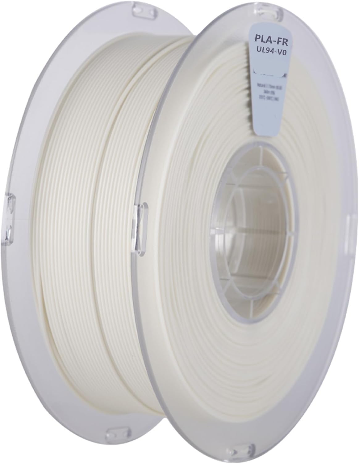 Flame Retardant PLA Filament, 2.85mm, White, Tough V0 1kg Spool