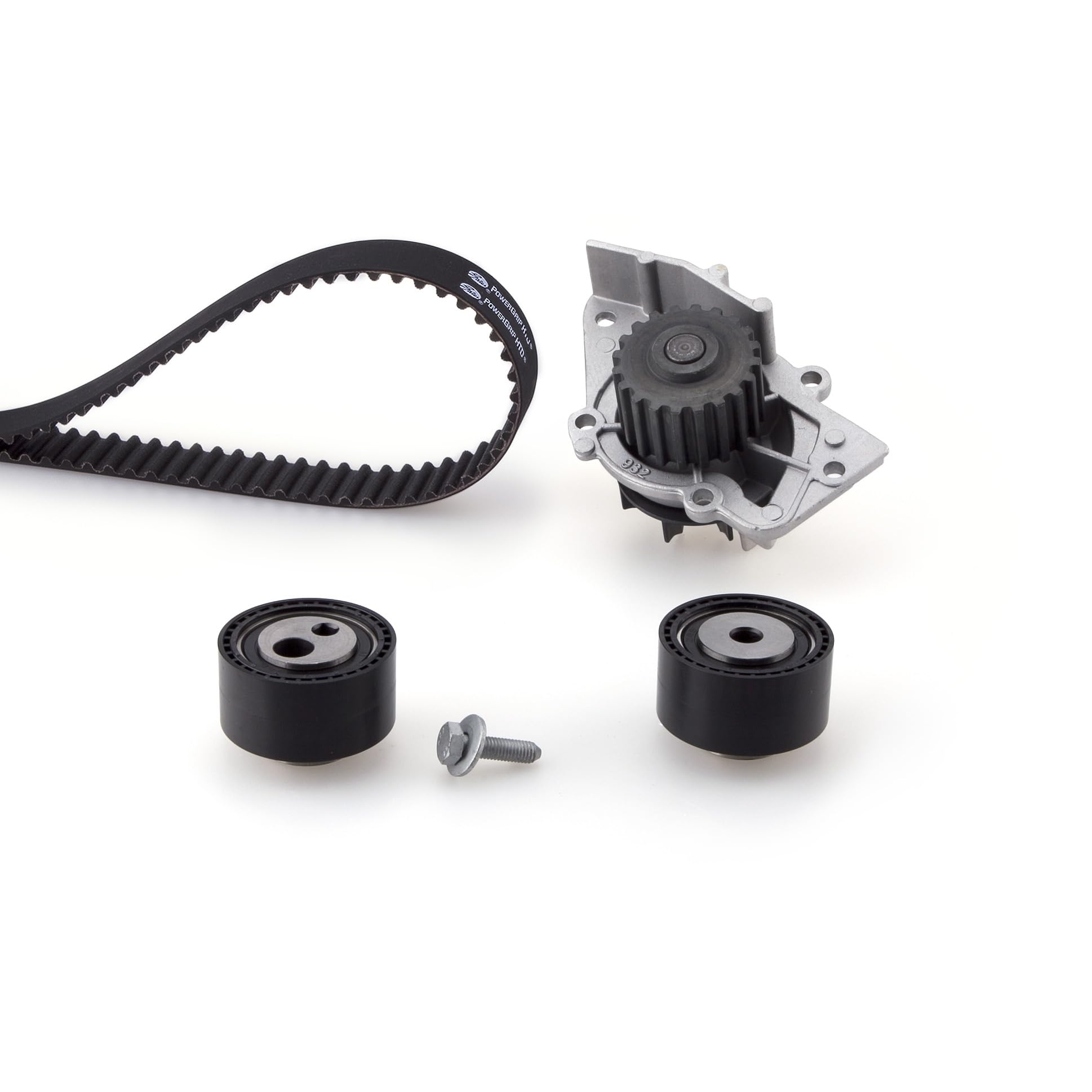GATES KP15588XS Kit de distribution + pompe à eau Nombre de dents: 144 25,4 mm avec pompe à eau Compatible avec CITROËN C8 II EA, EB, PEUGEOT 807 MPV EB Expert I Van 222, SUZUKI
