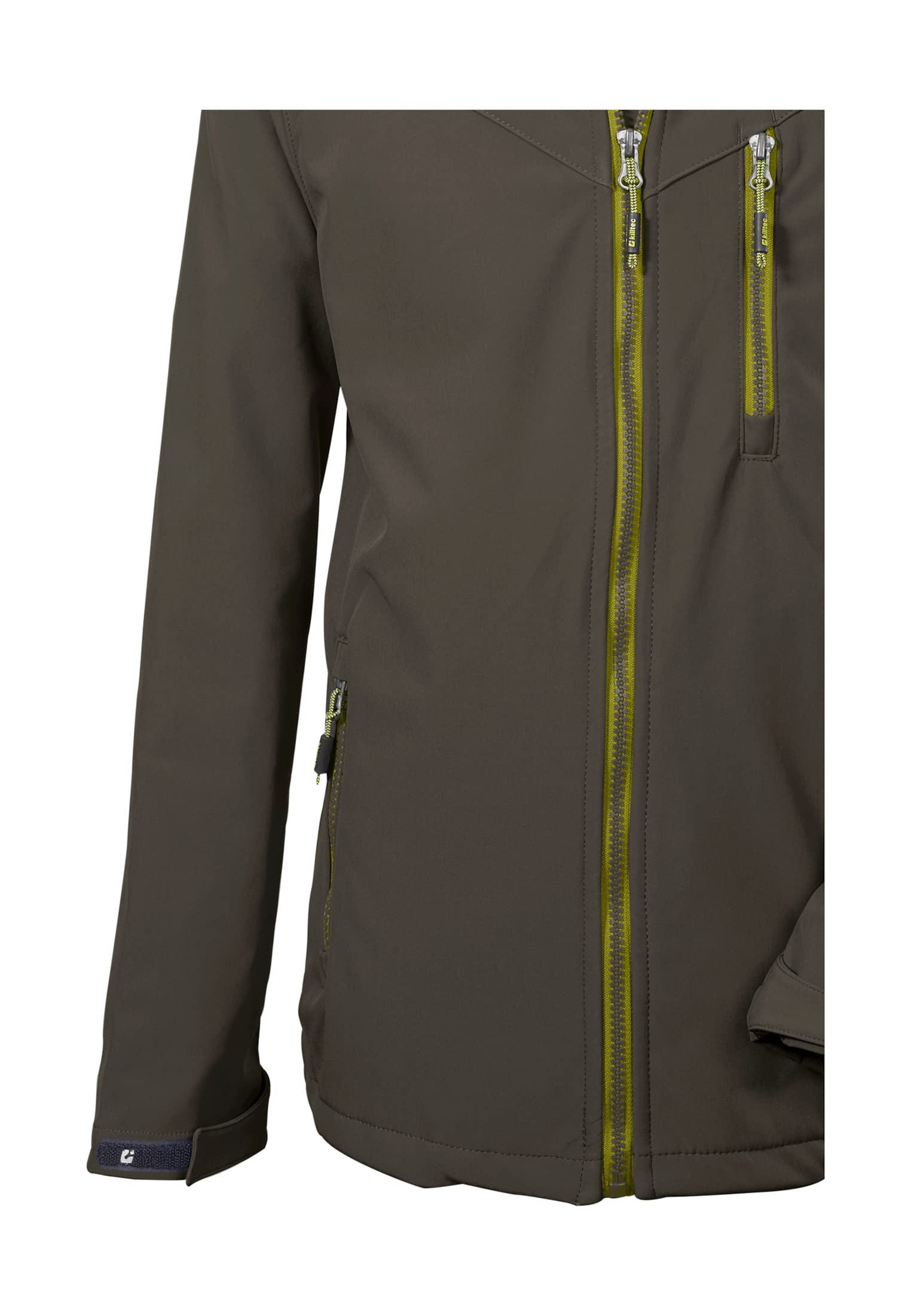Killtec Jungen Soft Shell Jacke Softshell Jacke mit Kapuze Boys Softshelljacke wasserabweisend