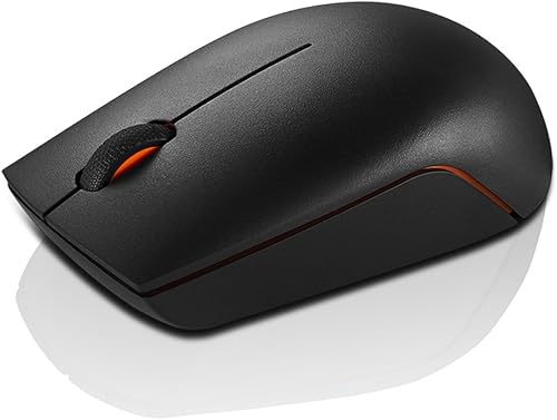 Miniatura 8 de Lenovo 700 Wireless Laser Mouse, Black, 1600 DPI, 2.4 GHz Wireless via USB RF inalámbrico Óptico 800DPI ratón