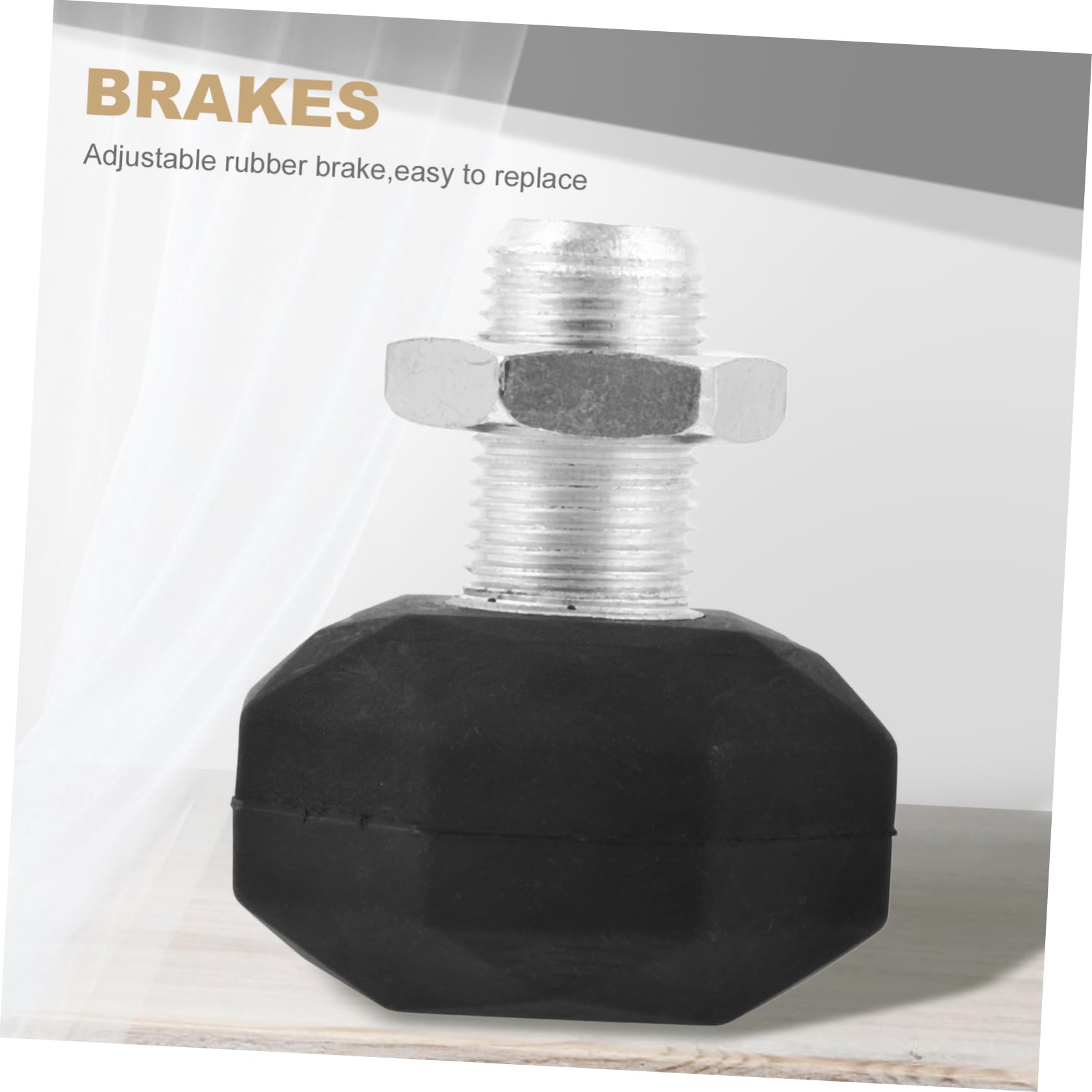 COOLHIYA Roller Skate Brake Plugs Replacement Toe Stops Quad Skate Stoppers Durable and Wear-Resistant Non-Slip Toe Guard Roller Skating Safety