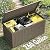 YITAHOME 260 Gallon Double-Wall Deck Box with Divider & Side Handles, Outdoor Large Storage for Patio Furniture Cushions, Garden Pool Accessories, Water Resistant & Lockable
