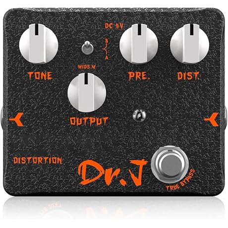 Dr. J Professional: Distortion and Mass Effect Pedal