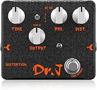 Vista 1 de JOYO Pedal de efecto de distorsión Mass de sonidos clásicos británicos Crunch a tonos modernos de alta ganancia para guitarra eléctrica edición