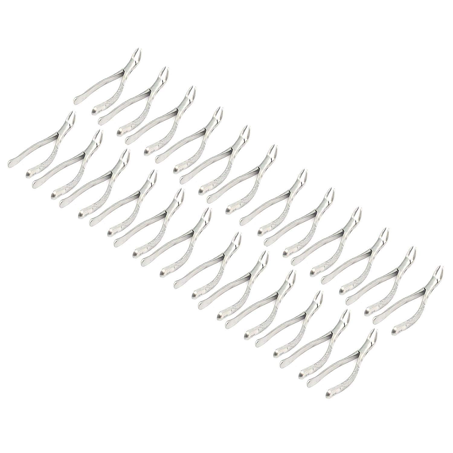 OdontoMed2011 Set Of 24 Dental Extracting Forceps 151S Dental Extraction Instruments ODM