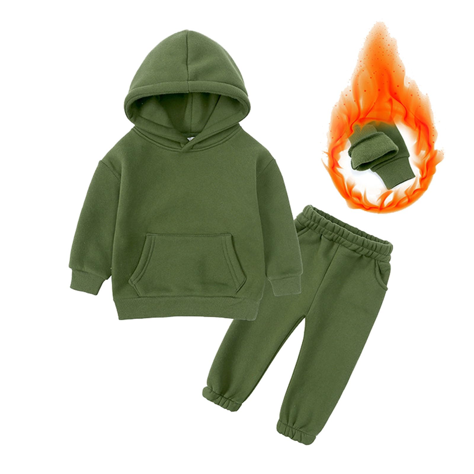 Ensemble De Vêtements Bébé Fille Enfant Pull Manche Longue Sweat Pantalon Leggings pour Filles Sportswear Tenue Printemps Automne Hiver 18 Mois Jogging Velours