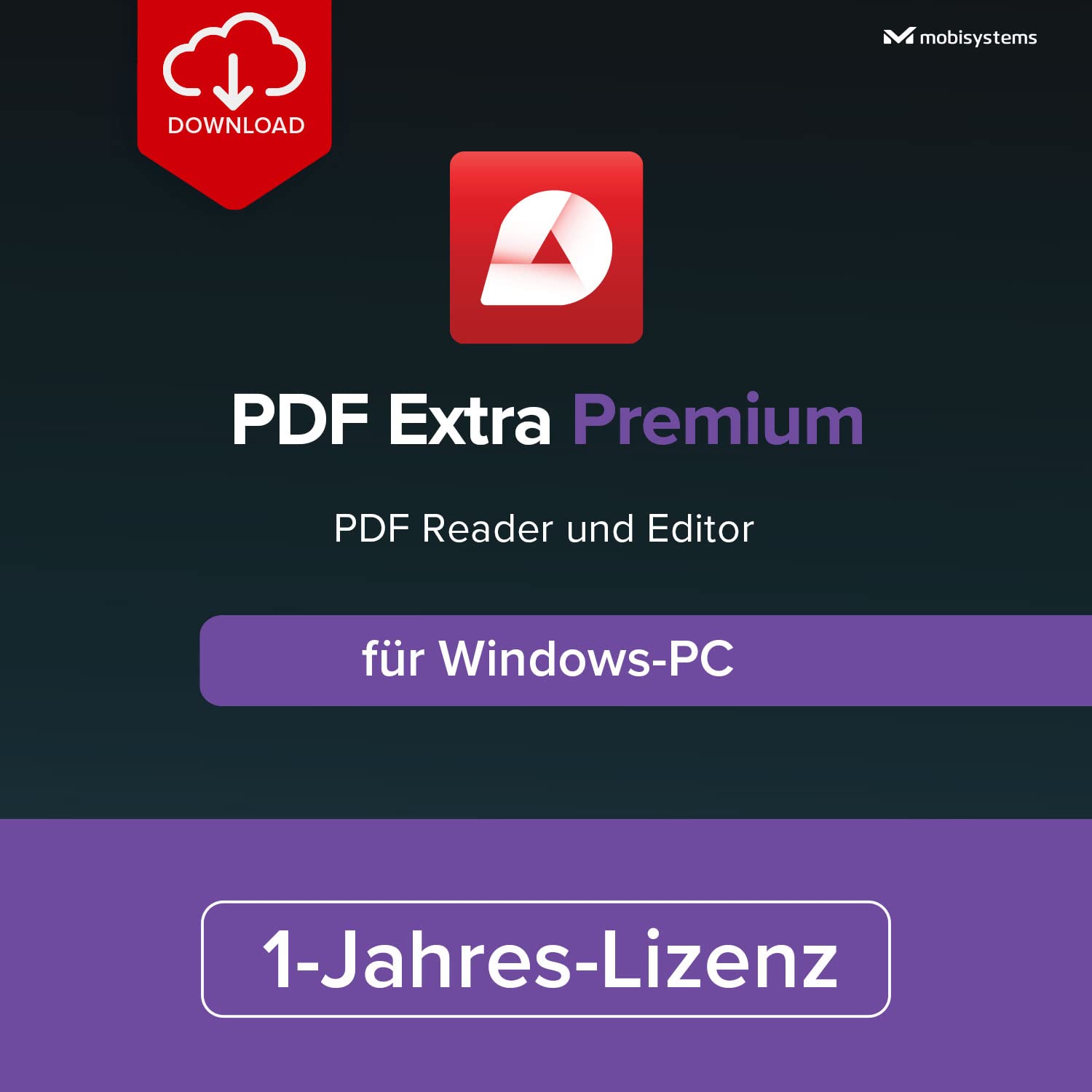 PDF Extra Premium | Umfassender PDF-Reader und Editor | PDFs erstellen, bearbeiten, zusammenfügen, kommentieren und signieren | Jahreslizenz | 1 Windows-PC |1 Benutzer [Online-Code für PC]