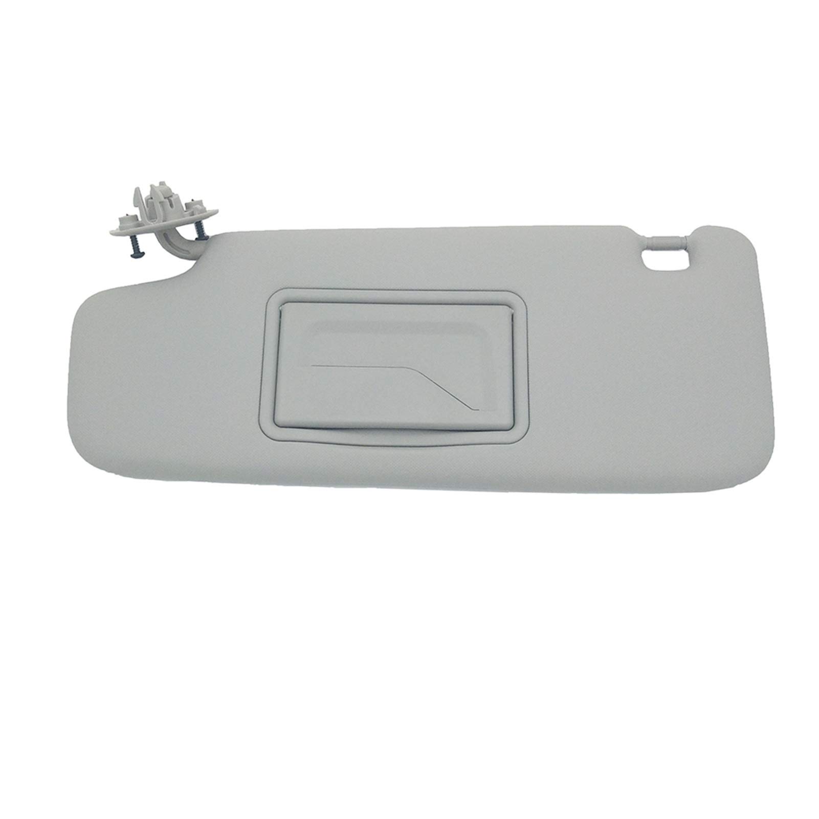 Parasol for Coche, Visera Izquierda con Espejo Apto for Chevrolet Aveo 2012 2013 2014 Gris Parasol para Coche